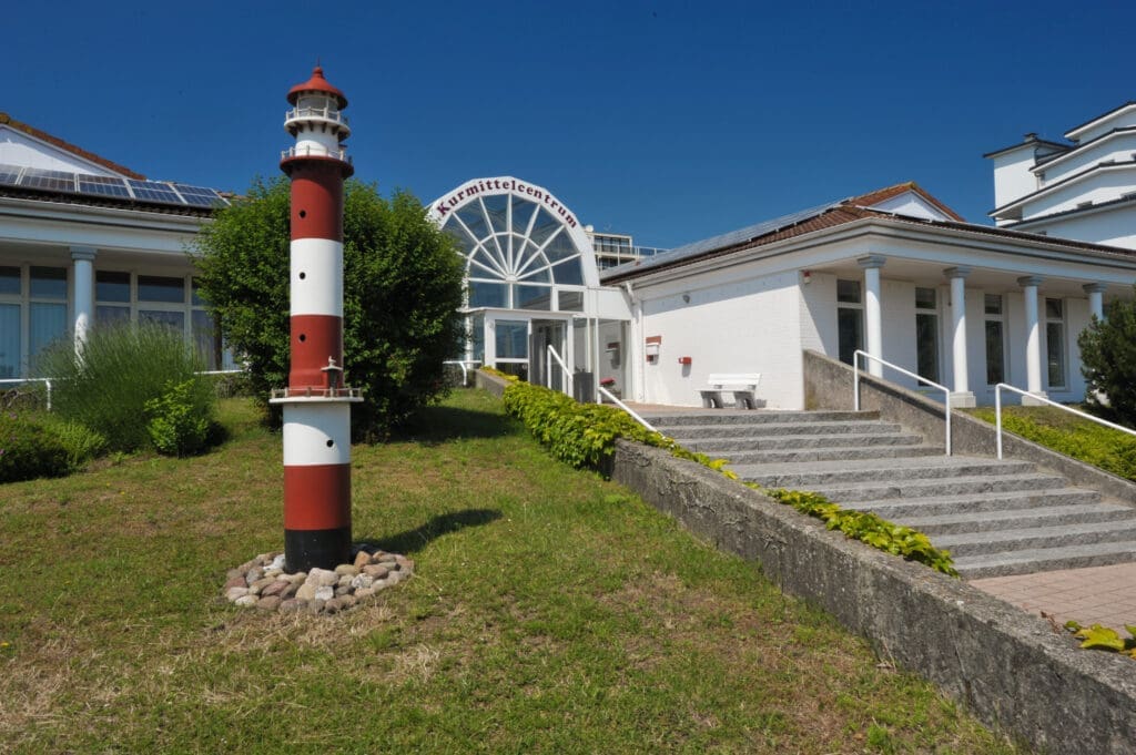 Eingangsbereich des Kurmittelcentrum Großenbrode